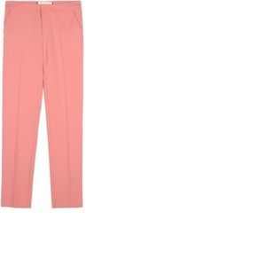 Salmon Cropped Dress Pants